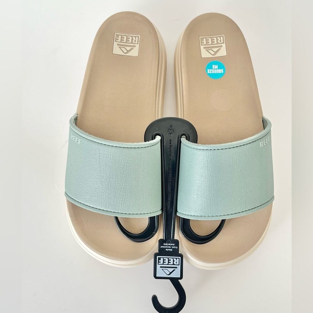Reef cushion Bondi bay slide sandals 10 NEW